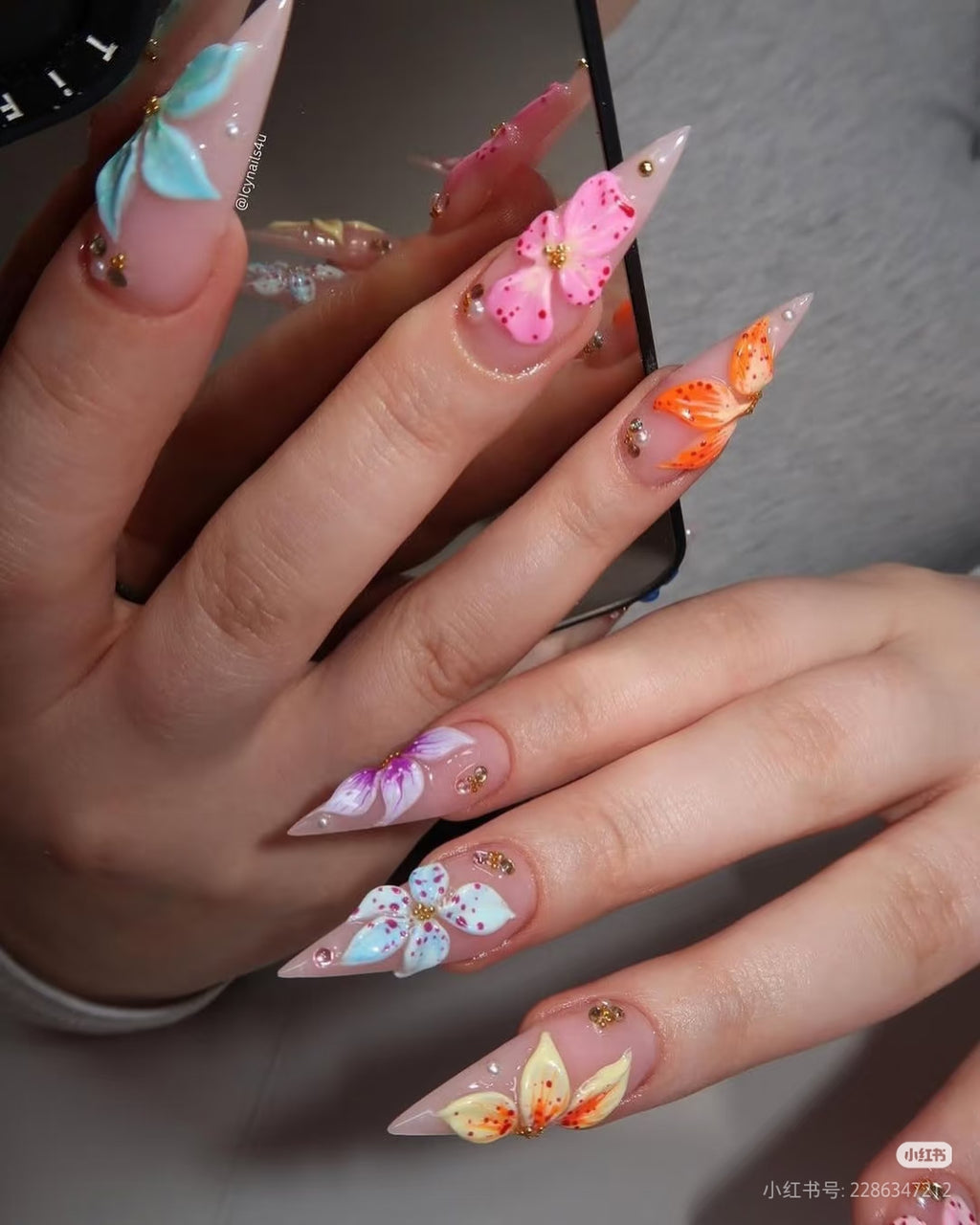 Handmade Nail art